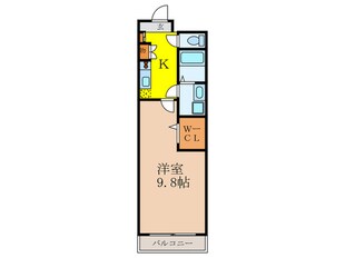 アクアスイ－ト新大阪の物件間取画像